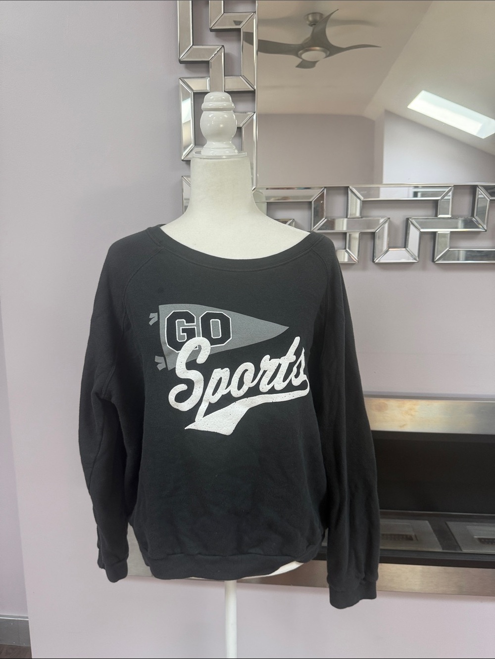 Retro brand go sports crew neck 100% cotton - Picture 1 of 4